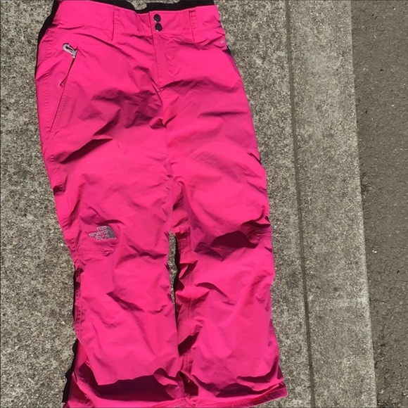 Youth North Face Snow Pants M (10/12) - Picture 1 of 7